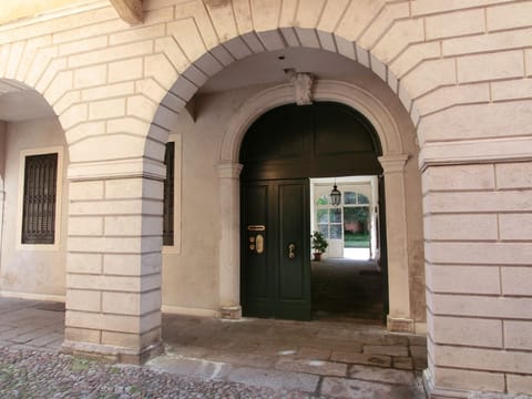 The entrance
