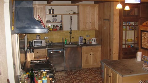 French Kitchen in Cantal Holiday Home