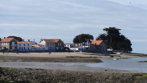 Beach nearby, sun loungers