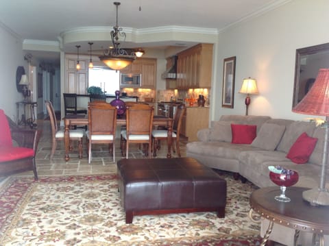 Living, Dining & Kitchen