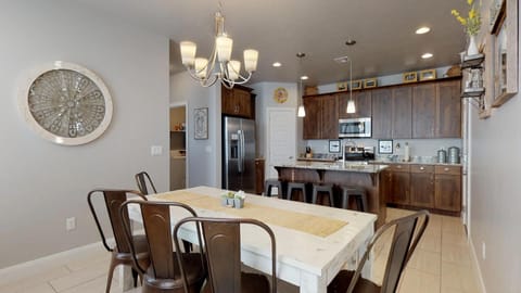 Dining room seating 8