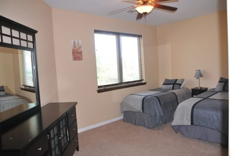 4 bedrooms, premium bedding, iron/ironing board, WiFi