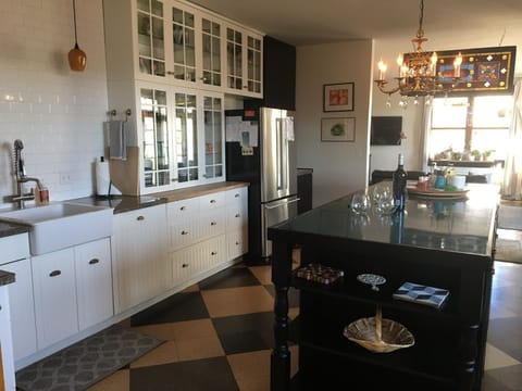 Large, communal kitchen. Fully equipped.