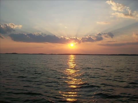 Sunset on the Edisto river