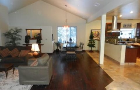 View of Great Room, Dinning Area & Kitchen