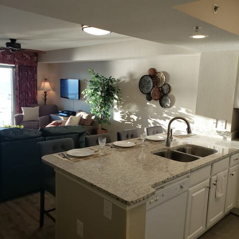 Kitchen Island / Living Room