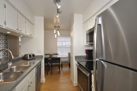 Kitchen with Stainless Steel appliances