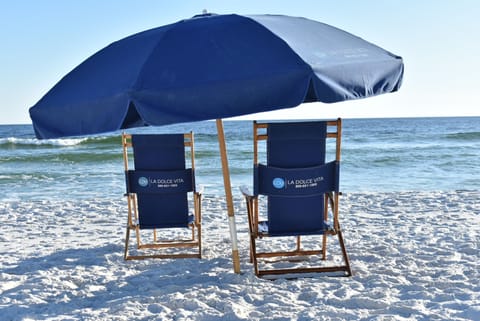 On the beach