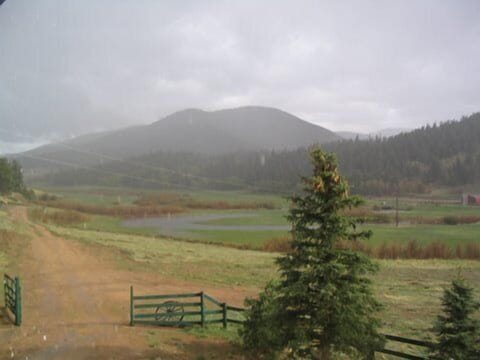 some fog after a shower