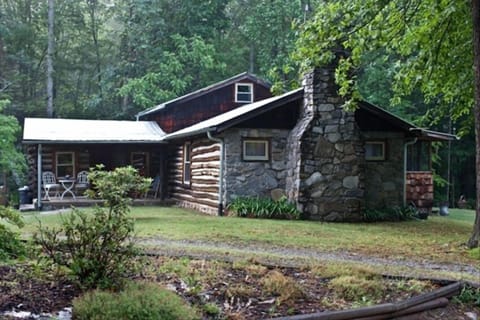 View of Chestnut Cabin from Chestnut Creek Road