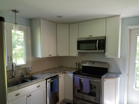 Fully stocked kitchen