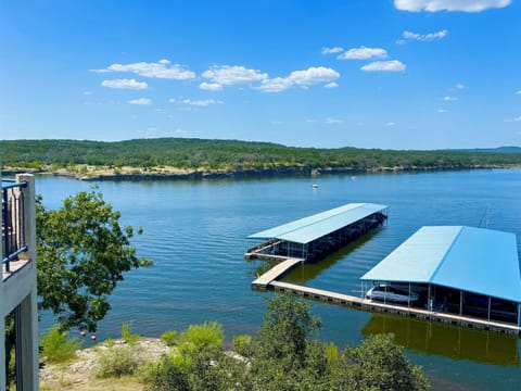 Bring your Boat, Dock at our Marina, and enjoy a full Lake Travis!