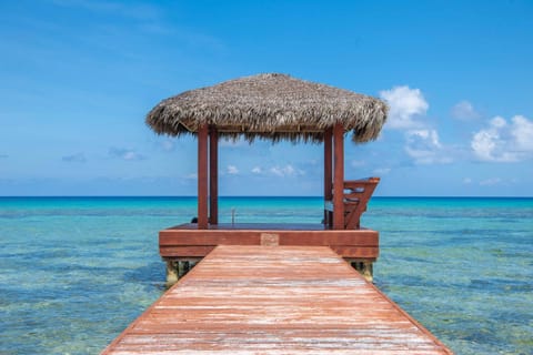 On the beach, sun loungers, beach towels