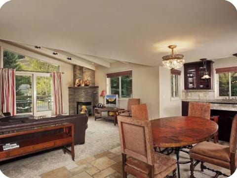 Living Room Dining and Kitchen