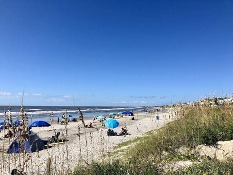 On the beach