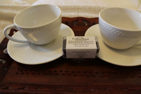 Bourbon balls from local candy store