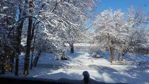 Beautiful lake views, even in the winter.