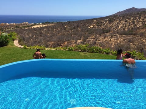 Outdoor pool, an infinity pool