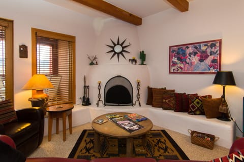 Living Room with Kiva