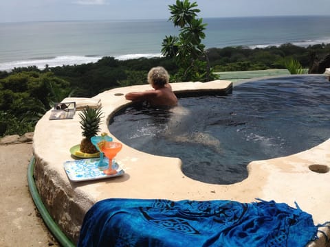 relaxing by your private infinity plunge pool, with amazing views forever.