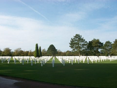 Outdoor banquet area