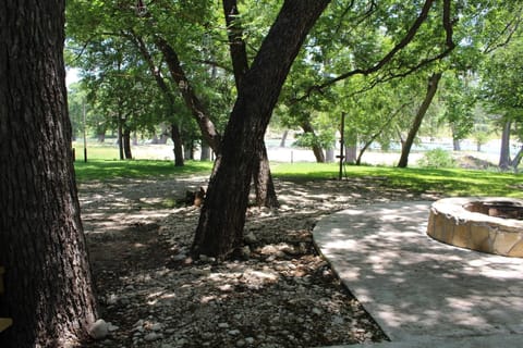 Front of the Home Facing the Frio River 