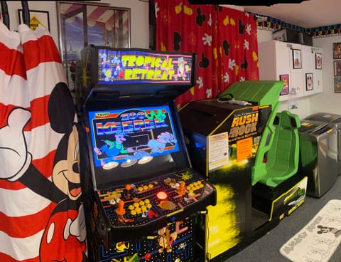 Game Room with all games on FREE Play