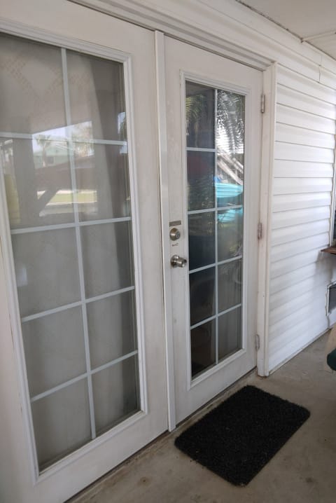 Downstairs bedroom door