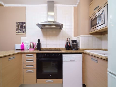 Microwave, oven, dishwasher, highchair