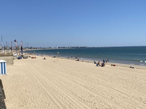 On the beach