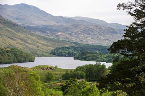 Commanding view across Glen Dochart, Ben More and Loch Lubhair