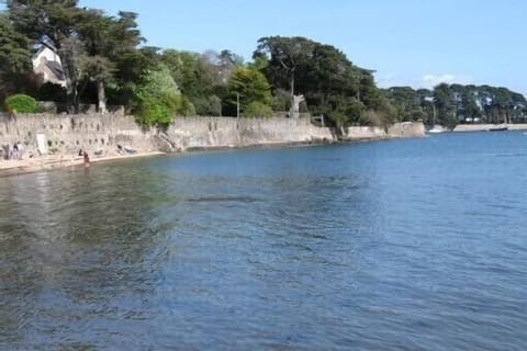 Beach nearby, sun loungers