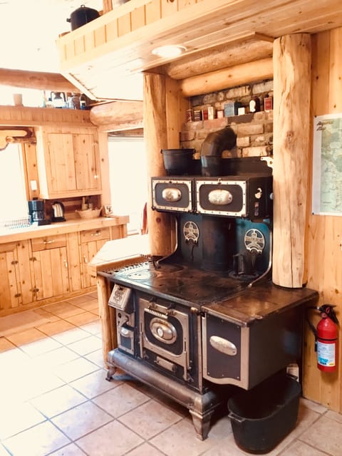 Useable wood cook stove