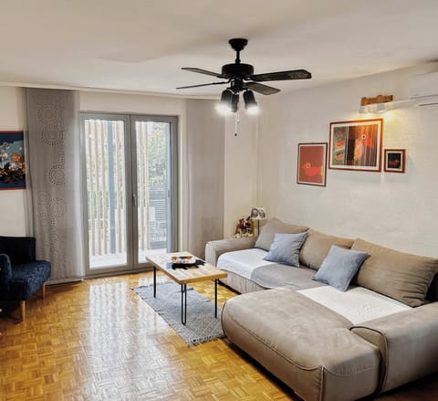Living room with terrace 