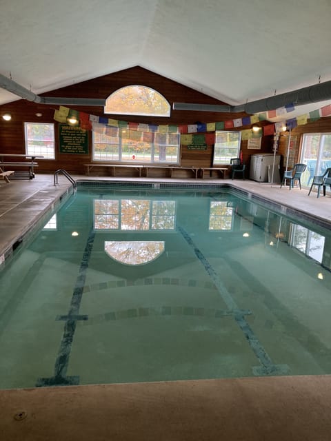 Indoor pool, outdoor pool