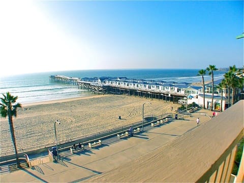 Beach nearby, sun loungers