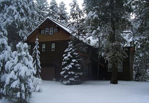 Back of House in winter