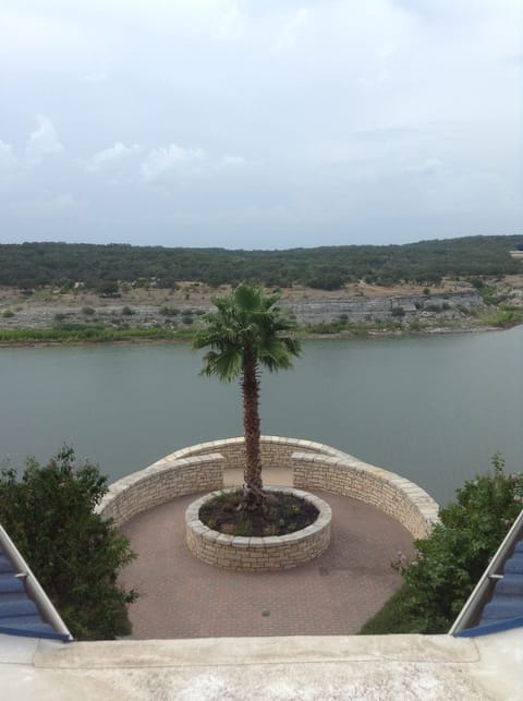 Lake views from the property.