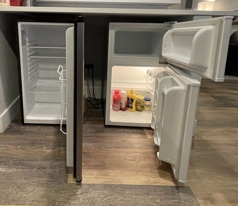 Two fridges for all of your groceries!