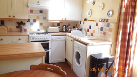 Kitchen. Plenty of morning sun in this room.