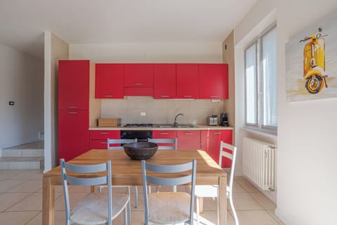 Kitchen and dining area