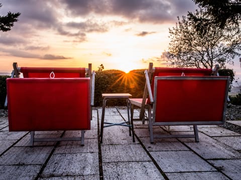 Sunset from our garden