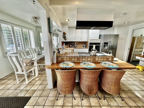 Kitchen and dining room
