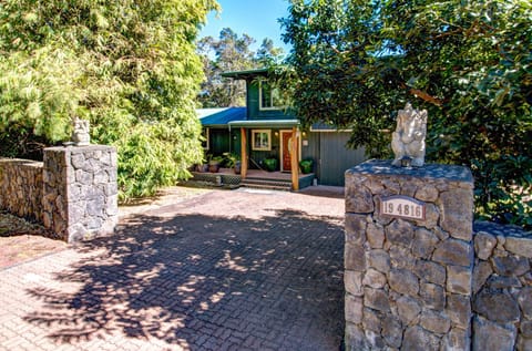 front entry to Volcano Big Tree Sanctuary