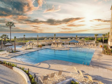 Indoor pool, outdoor pool