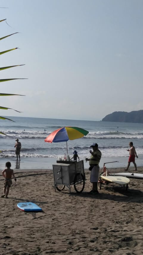 Vendors on the beach