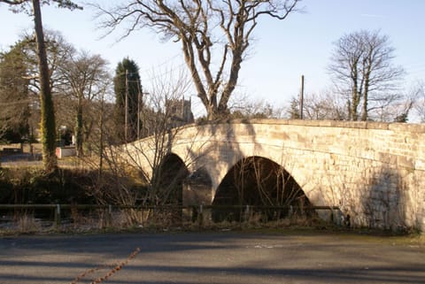 Low Bentham bridge and church