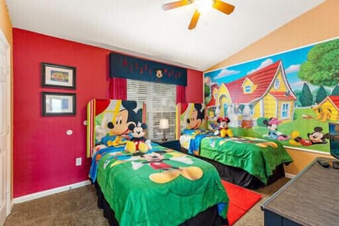 Mickey Mouse bedroom.