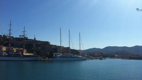 Arrival in Portoferraio