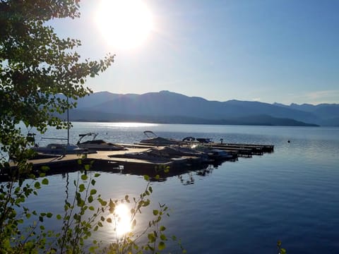 Docks (Not a view from the Townhome)